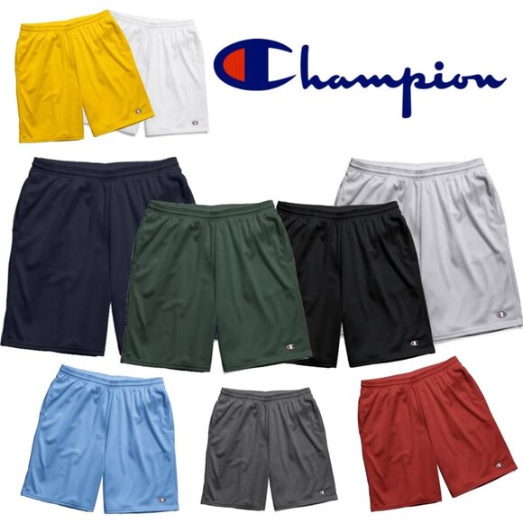 Champion Men's Pack Of 9 Mesh Shorts Multi Color NWT - Picture 1 of 10